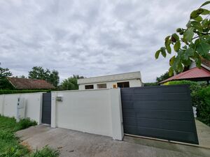 Modern villa with swimming pool on Palic