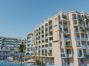 studio apartment 50sqm street view for sale in hurghada