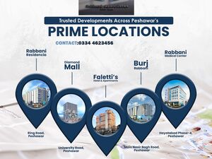 BURJ RABBANI,RABBANI HIGHT,DHA VILLS,RMC HAYATABAD