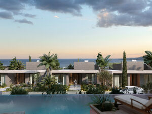 Beachfront 2-bedroom apartment for sale in North Cyprus Girn