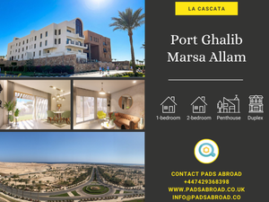 La Cascata – Port Ghalib | Duplex Garden Apartment