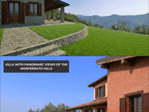 Panoramic Villa with Breathtaking Views over the Monferrato 