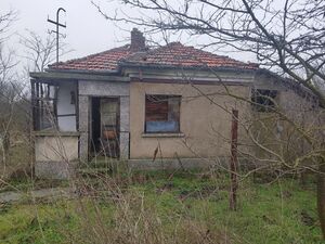 One-story house for renovation with a large yard of 1860 sq 