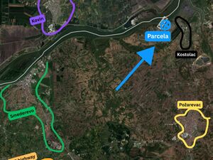 Land for sale/lease - Plot on the Danube ideal for cottages 