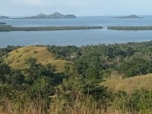 Overlooking seaview in Bohol 
