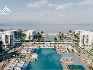 Beachfront 2-Bedroom-appartment  with sea view in El Mamsha 