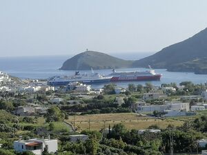 Panoramic View to the Port