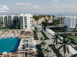 🌊 Luxury 1-Bed Apartment with Pool & Sea Views – Riva Beach