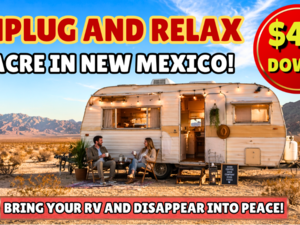 Two 0.50 Acre Lots Totalling 1 Acre. Secure It for $47/Down