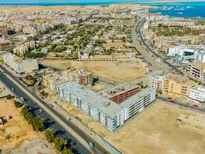 Ready Pool view Studio|Center of Hurghada, mins from Airport