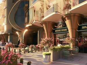 studio apartment 46sqm garden&street view for sale,