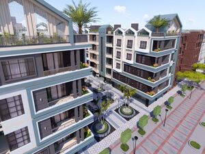 studio apartment 32sqm pool view for sale in hurghada