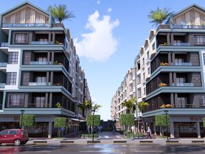 1bedroom apartment 59sqm sea view for sale, in hurghada