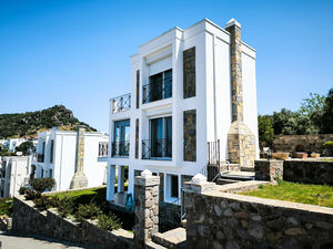 Detached Sea View Villa with Garden, Fully Furnished, in Bod