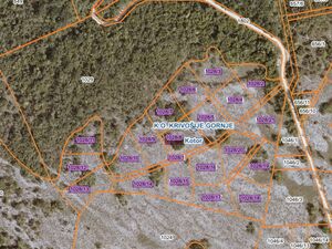 Land for sale in Kotor Bay Area