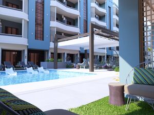 studio 35 sqm directly on the pool