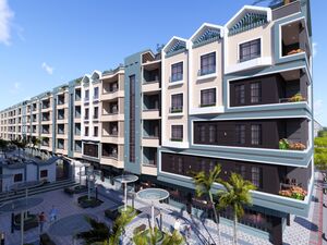 Promenade pool view Studio 34 m² Pay Over 4 Years