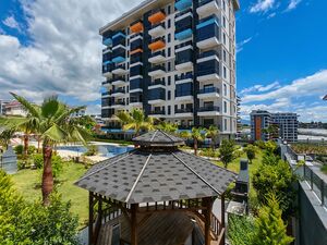 1+1 квартира в Авсалларе, 650 м до пляжа