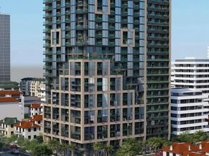 Residential app. Batumi Center with wide City & Sea Views. 