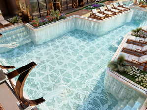 1bedroom apartment 65sqm pool view for sale in hurghada