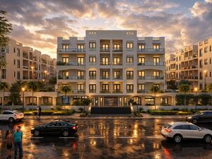 3 Bedroom Apartment with Pool view in Aqua Orgwan, Al Ahyaa
