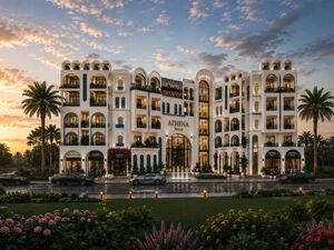 studio apartment 32sqm sea&pool view for sale, Hurghada