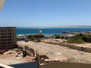 READY 1 Bedroom apartment with sea view in downtown Hurghada
