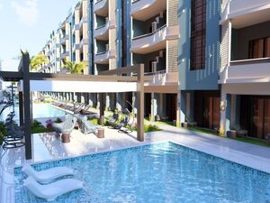Studio 47Sqm directly on the pool