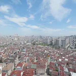 City view 3+1 compound apartment for sale in Istanbul