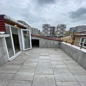 3+2 Duplex Apartment with Big Terrace For Sale In Istanbul