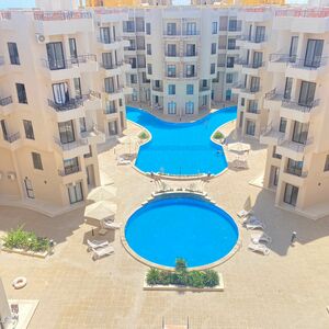 Aqua Tropical Resort One bedroom with pool view 