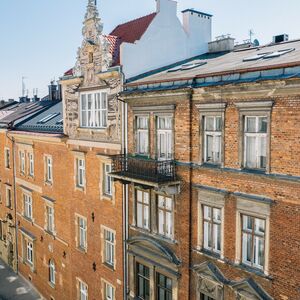 Historical building in Krakow, Poland ideal for hostel hotel