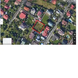 Plot of land without construction 1000 sqm 