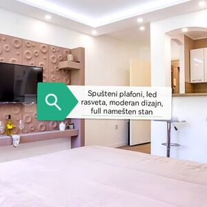 I am selling a furnished luxury studio apartment in Novi Sad