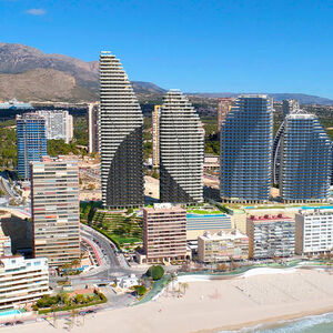 Property in Spain.New apartments sea views in Benidorm