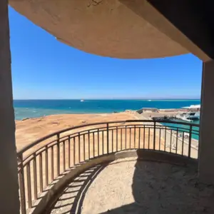  Apartment one bedroom 73m sea view, private beach, Hurghada