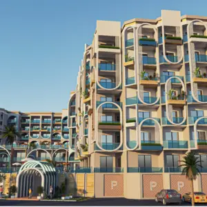  Apartment two bedrooms 85 m sea view Stone Heights Hurghada