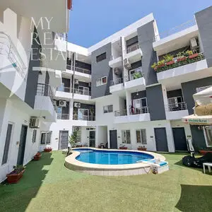 Nicely furnished pool view 2 bedroom apartment for sale 