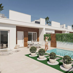 Property in Spain. New townhouse from builder San Janier