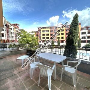 Pool view 1BR flat for sale Marina Cape Aheloy Bulgaria