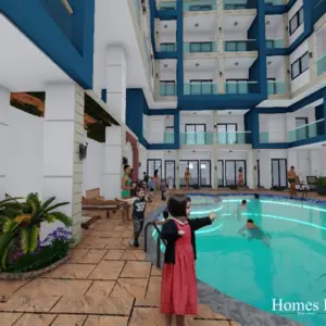 Jonas Suites : 1-bedroom apartment with balcony pool view