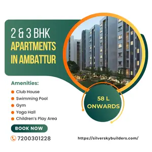 Top 10 Reasons to Choose a 2 BHK Apartment in Ambattur