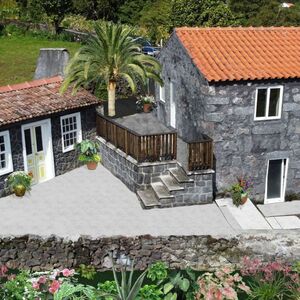 Traditional Azorean Volcanic Stone Home 2 Buildings for Sale
