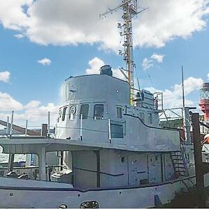Converted German Naval Tug - Tea   £155,000