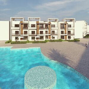 2 bedrooms with private garden 48m2.Magawish.Hurghada.Egypt