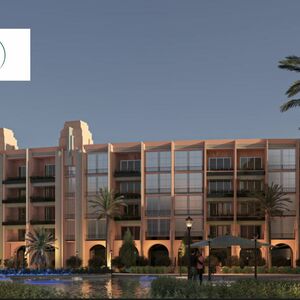 1 bedroom apartment, 90 m2, pool view in Mamsha