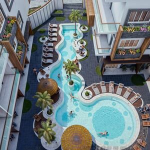 Studio with pool view, 30 m2. Magawish. Hurghada. Egypt