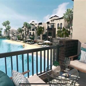 LAGOON VIEW, 1BDR APARTMENT, PRIVATE BEACH, SAHL HASHEESH