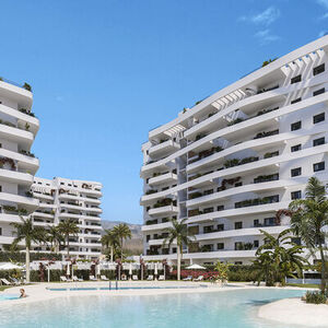 Property in Spain.New apartments sea views in Villajoyosa