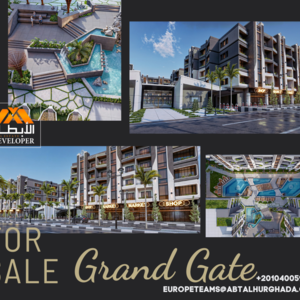 Luxury 3-Bedroom Corner Apartment - Grand Gate Hurghada 